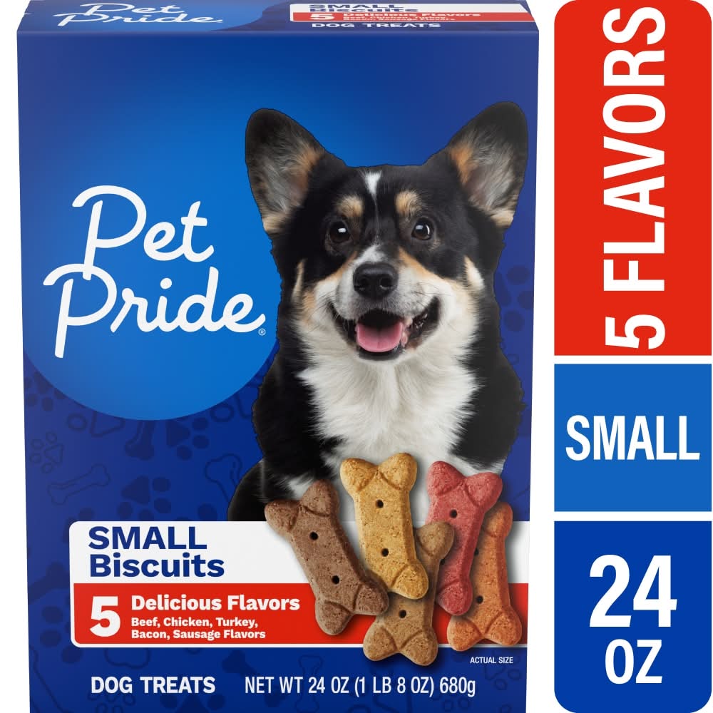 Pet Pride® Small Biscuits Dog Treats 5 Flavors