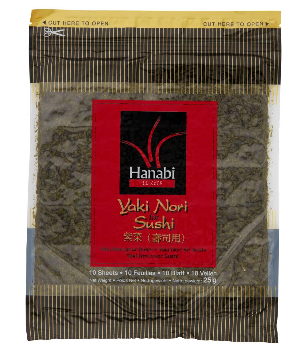 Hanabi Seaweed Sheets (25g)