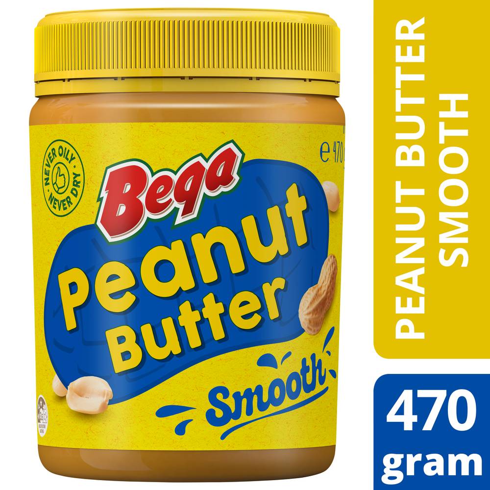 Bega Smooth Peanut Butter (470g)