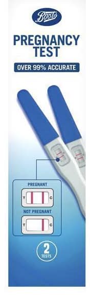 Boots Over 99% Accurate Pregnancy Test (2 pack)