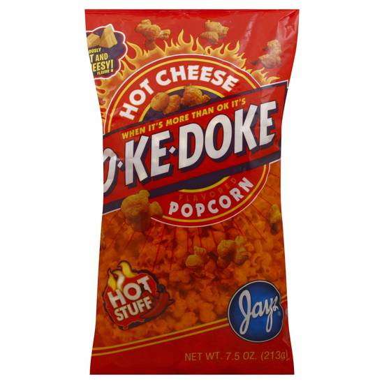 O-Ke-Doke Hot Stuff Cheese Popcorn