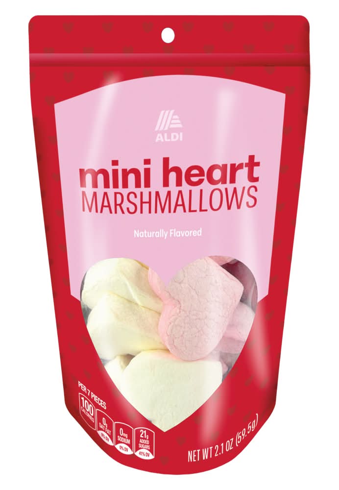 Baker's Corner Heart Shaped Marshmallows