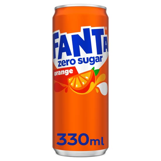 Fanta Zero Orange 0.33L Blik
