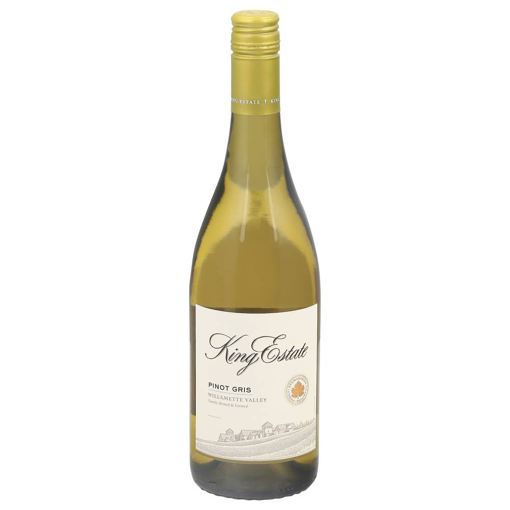 King Estate Pinot Gris Willamette Valley White Wine (750 ml)