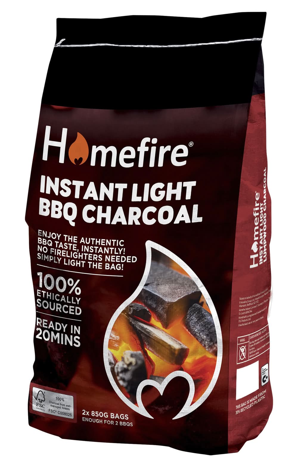 HOMEFIRE 2P INST LIGHT CHARCOAL