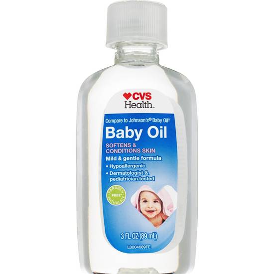 CVS Health Baby Oil, 3 OZ