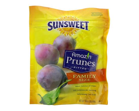 Sunsweet · Unsweetened Pitted Prunes (16 oz)