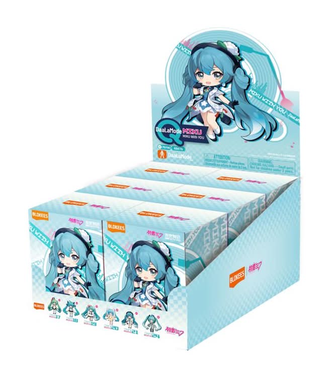 Blokees DaaLaMode Hatsune Miku MikuWithYou Blind Box (Styles May Vary)