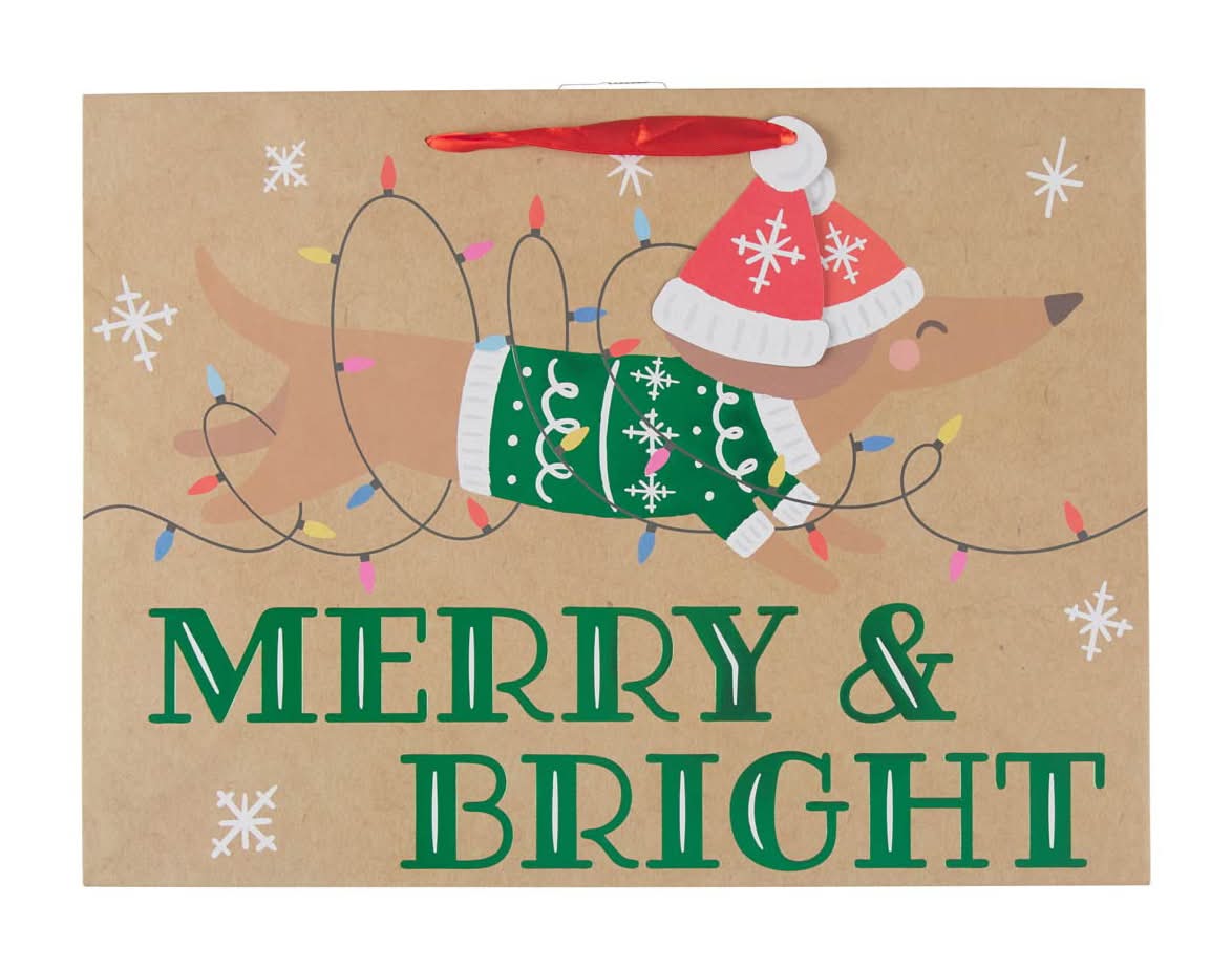 Christmas Deluxe Kraft Bag