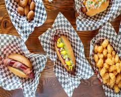 Bacon Wrapped Hot Dogs (1935 Se Hawthorne Blvd)
