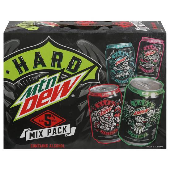 Mountain Dew Hard Seltzer Variety pack (12 ct, 12 fl oz)