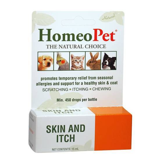Homeopet Skin & Itch Relief For Pets (0.5 oz)
