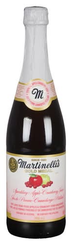 Martinellis Sparkling Apple Cranberry Juice (750 ml)