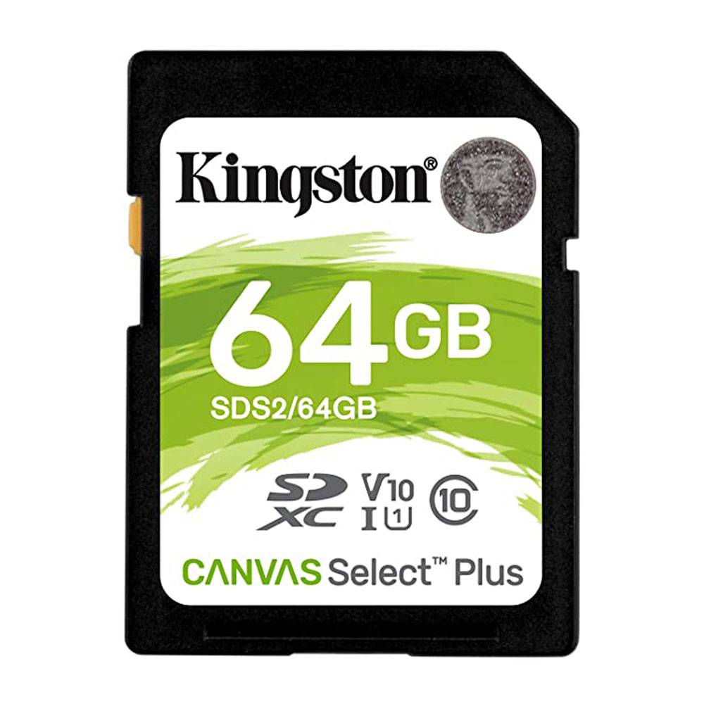 Kingston Memoria 64GB SDXC (100MB/s) UHS-I U1 Canvas Select Plus