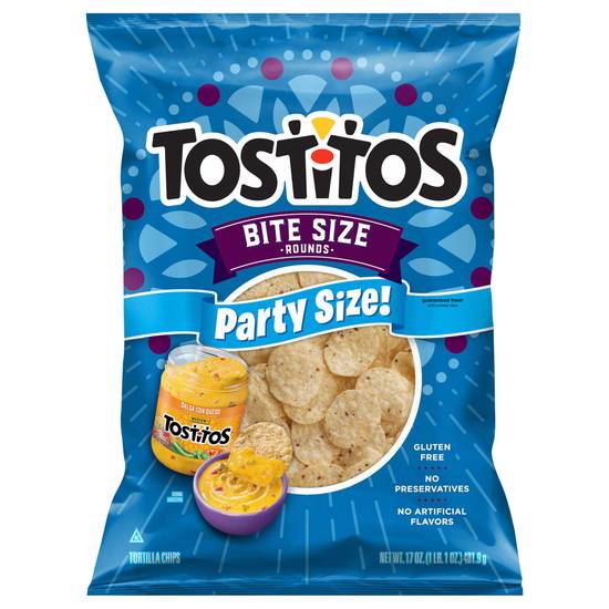 Tostitos Tortilla Chips Bite Size Party Size