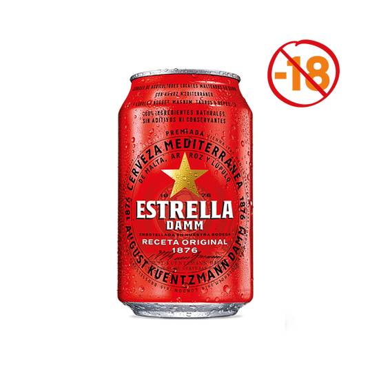 Cerveza lata 33cl