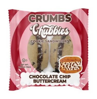 Chubbies Chocolate Chip Cookie Sandwich 2.75oz