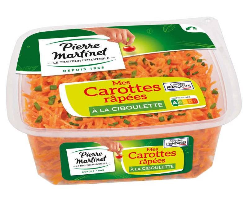 Pierre Martinet "Mes Carottes Râpées" à la Ciboulette 300g