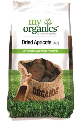 My Organics Apricots 250g