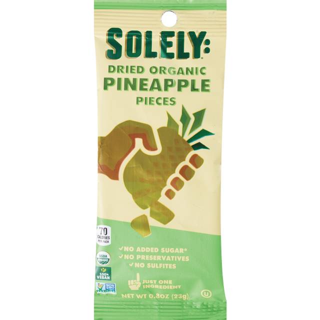Solely Organic Pineapple Pieces
