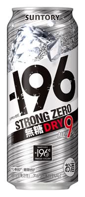232198:サントリー -196℃ ストロングゼロ ドライ 500ML缶 / Suntory, -196℃, Strong Zero, Dry, 500ML