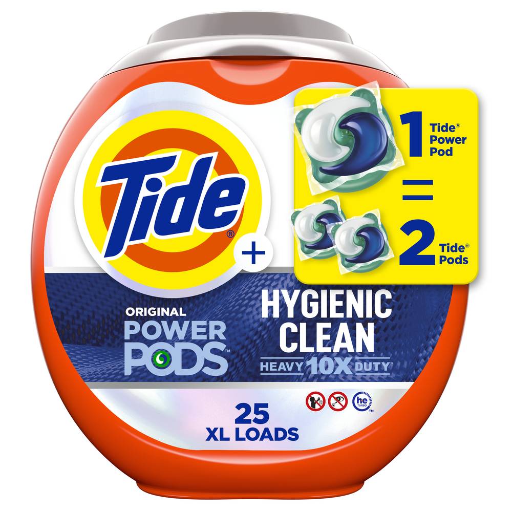 Tide Hygienic Clean Detergent Pods (42 oz, 25 ct)