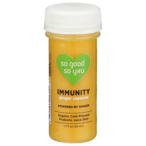 So Good So You Ginger Immunity Probiotic Shot