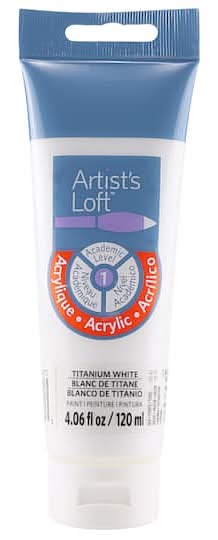 Artist's Loft Acrylic Paint (Titanium White)