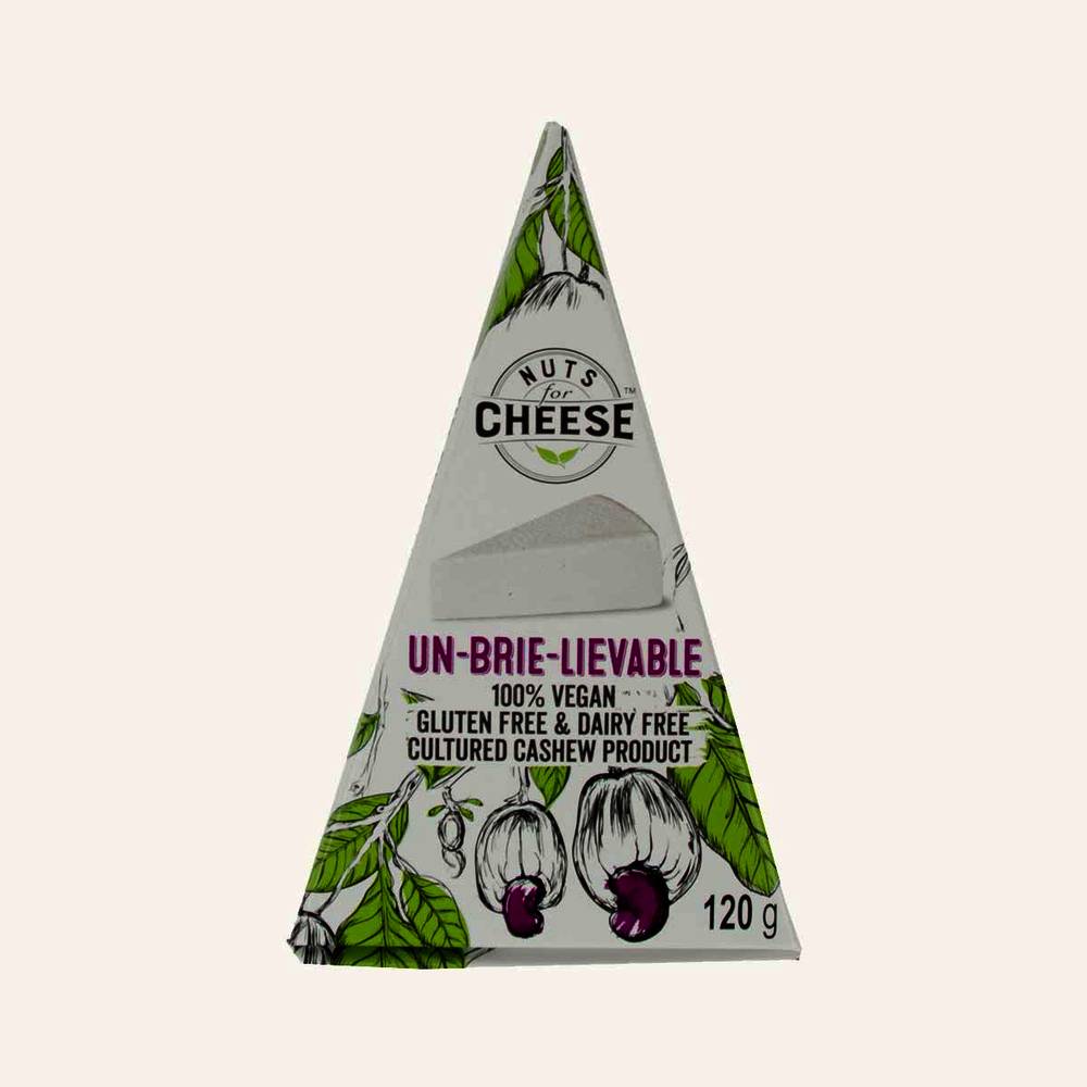Nuts for Cheese Un-Brie-Lievable Cheese Alternative (120 g)