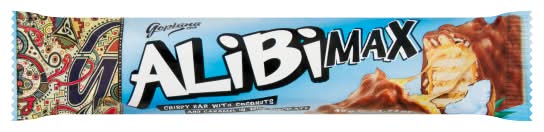 Goplana Alibi Max Coconut Chocolate Bar (49g)