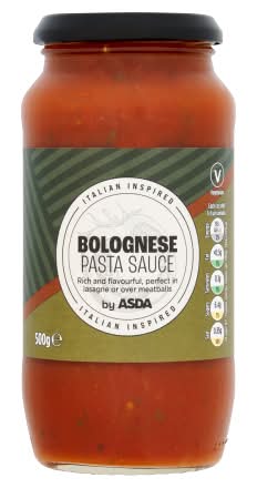 ASDA Bolognese Pasta Sauce (500g)