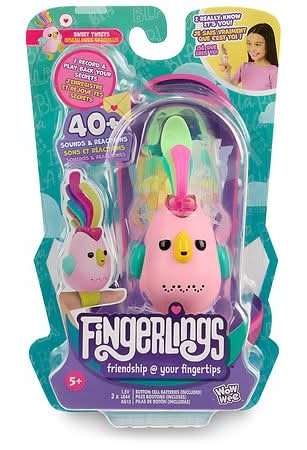 Fingerlings Sweet Tweets Bird Toy For 5+ Years, Debbie