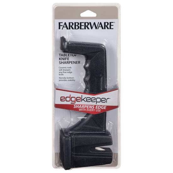 Farberware Edgekeeper Black Tabletop Knife Sharpener 