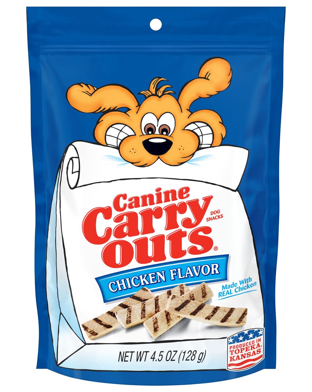 Canine Carry Outs Chicken Flavor Dog Snacks (4.5 oz)