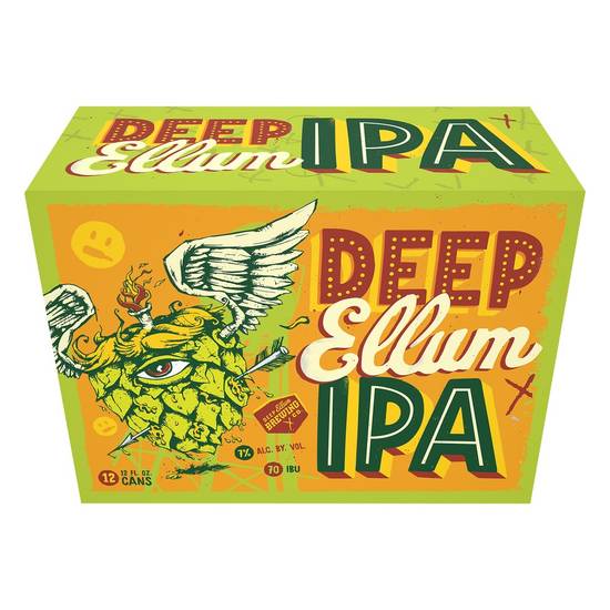 Deep Ellum Brewing Co. · Ipa Indian Pale Ale (12 x 12 fl oz)