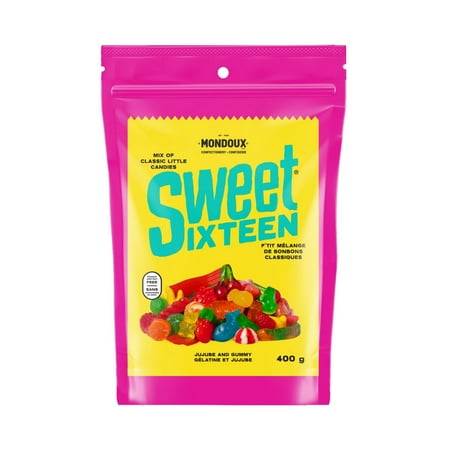 Mondoux Sweet Sixteen Gummy Candies, Jujubee (400 g)