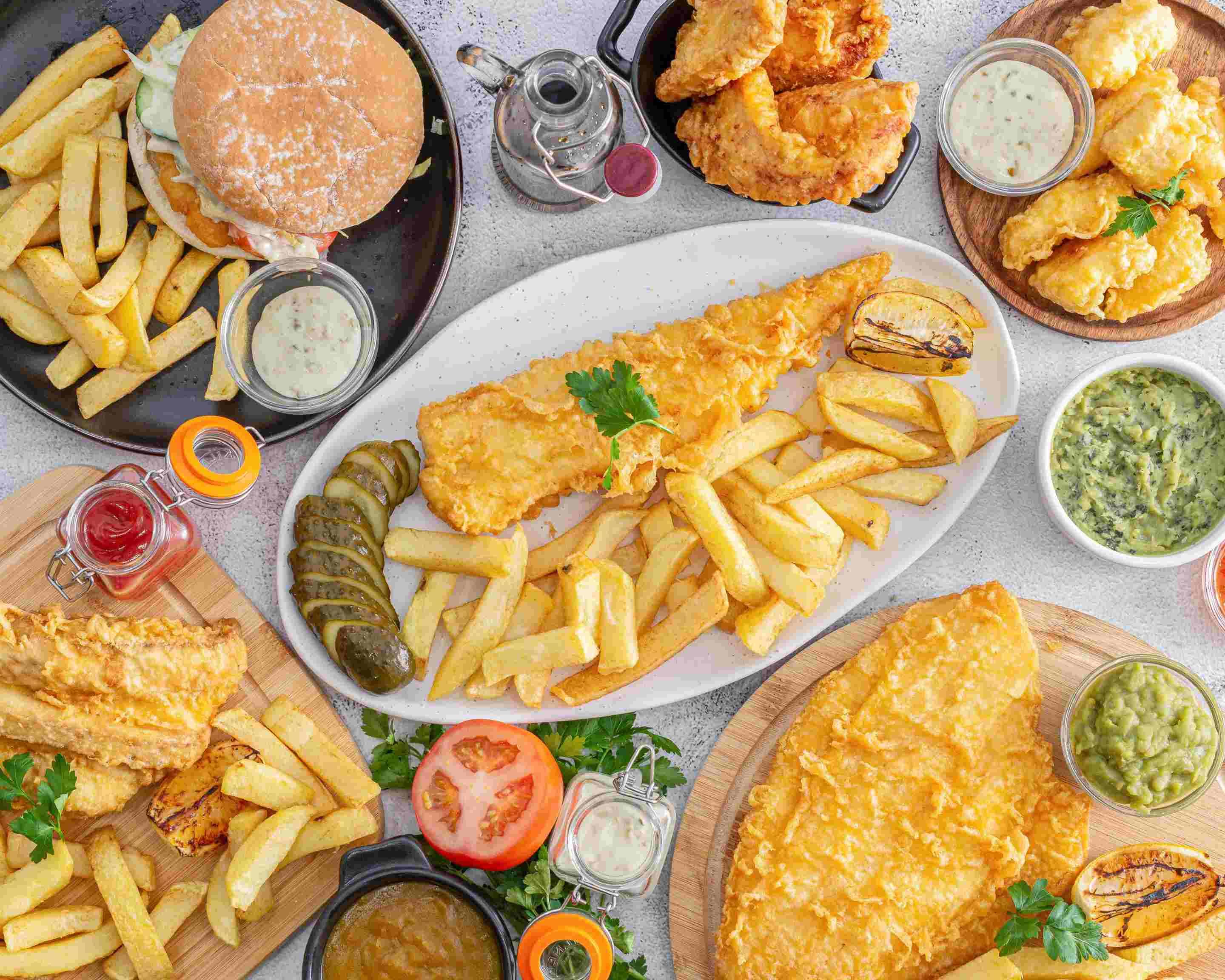 Order The Fish Inn Menu Delivery and Takeaway in ClactononSea Menu