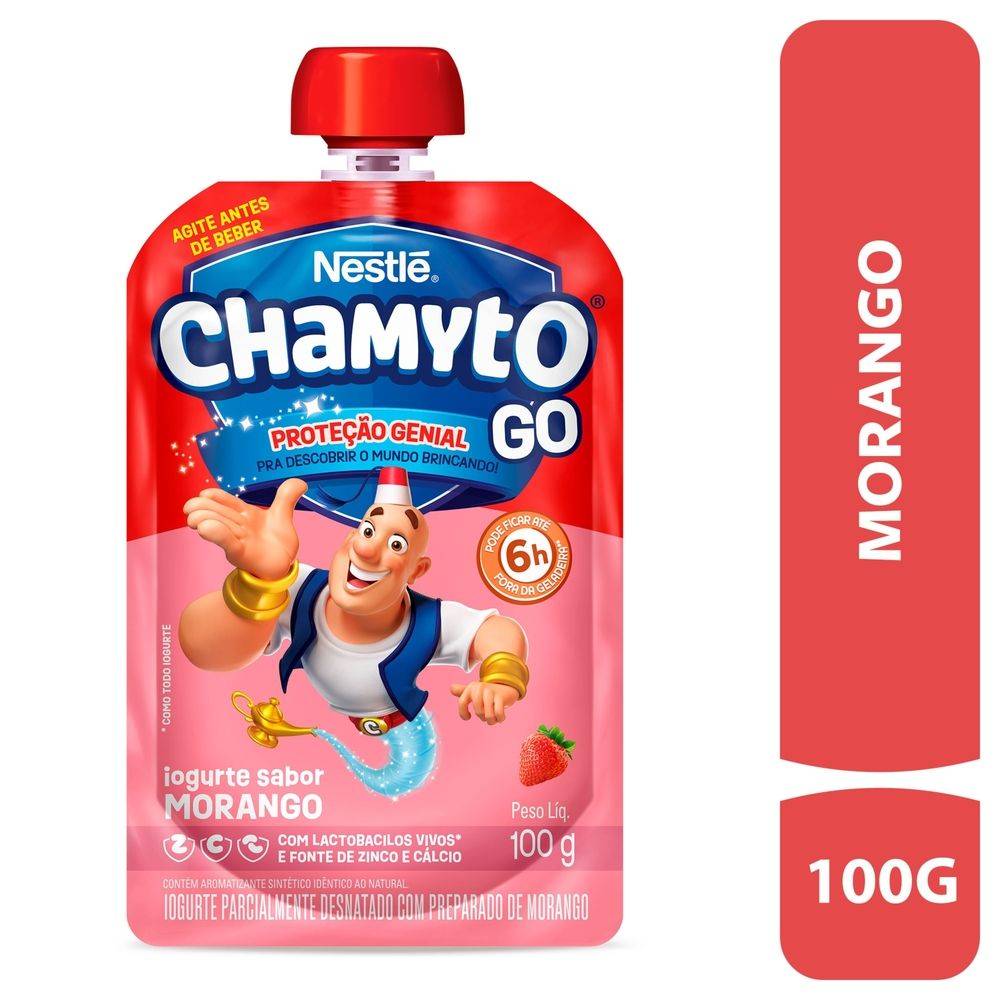Chamyto go iogurte sabor morango (100 g)