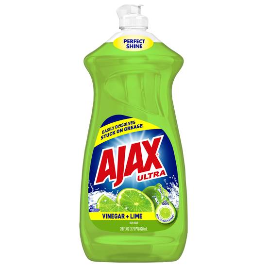 Ajax Vinegar+Lime Ultra Dish Liquid