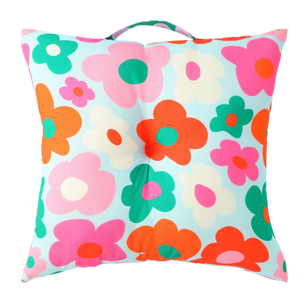 Printed Outdoor Cushion Flower