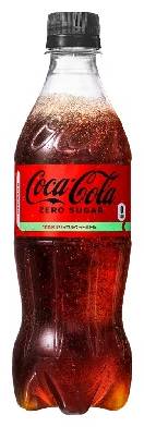 71140：コカ・コーラ ゼロ 500MLペット / Coca Cola Zero Sugar