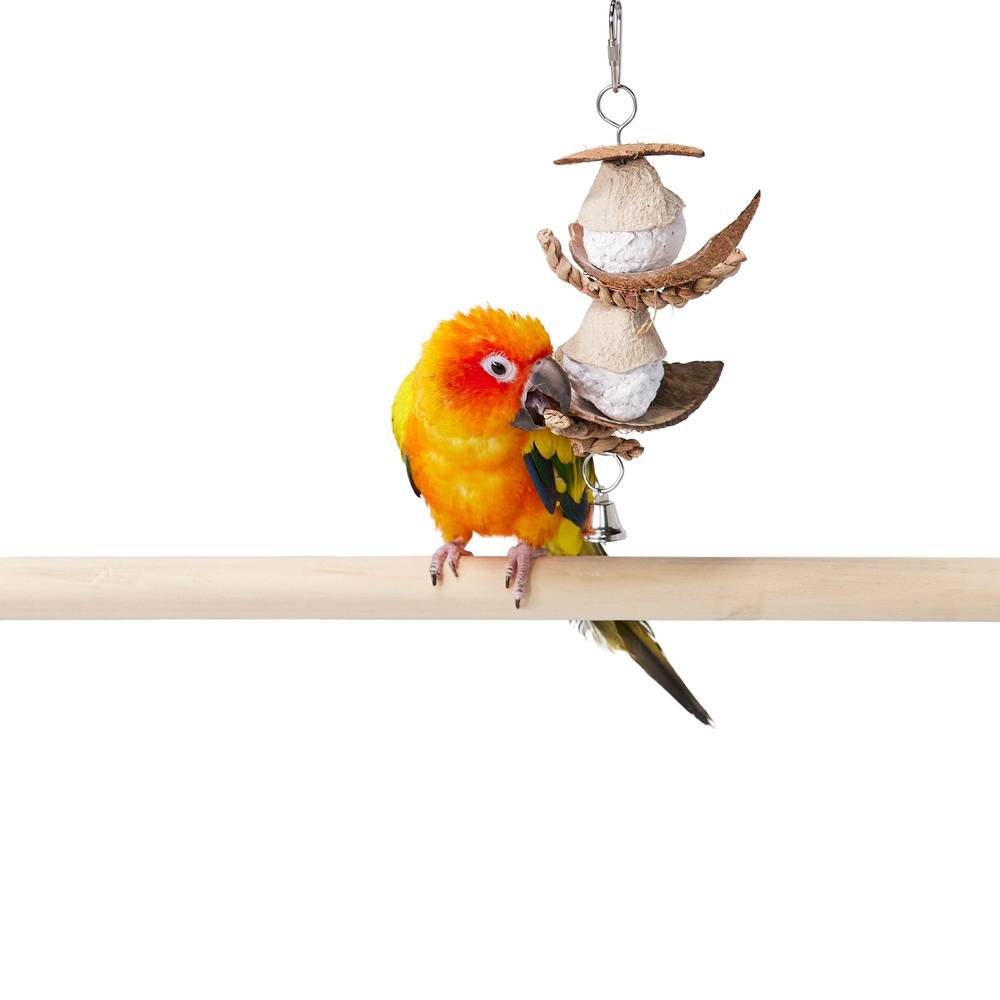 All Living Things Natural Coco & Crates Bird Toy