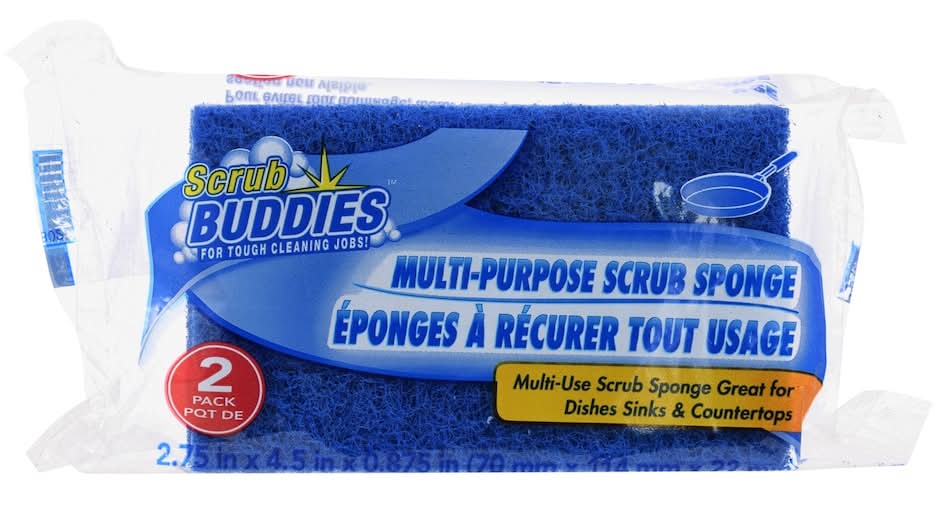 Scrub Buddies Multi Purpose Scrub Sponges (2 ct)