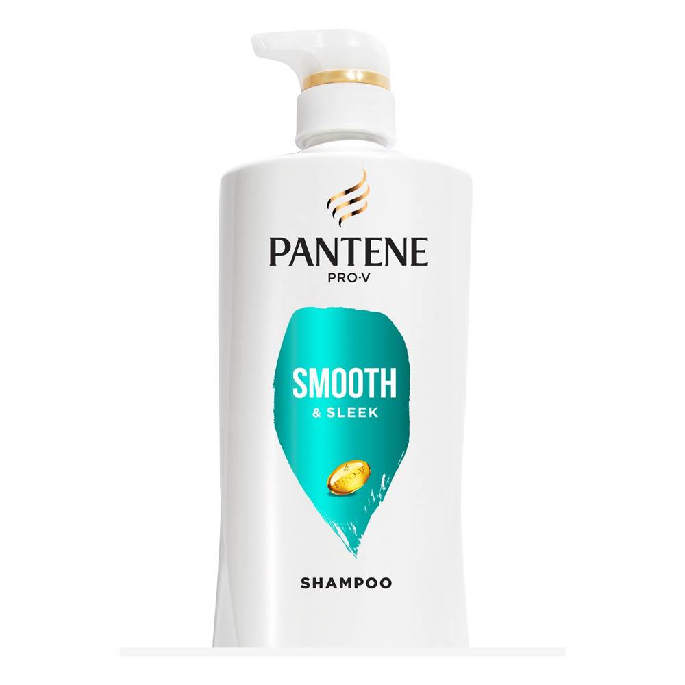 Pantene Pro-V Smooth & Sleek Shampoo, 17.9 OZ