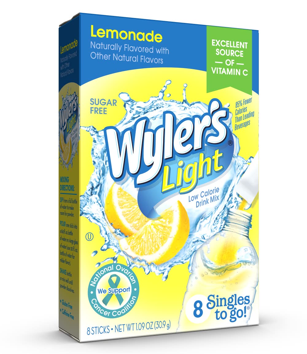 Wyler's Light Singles Lemonade Drink Mix (1.1 oz)