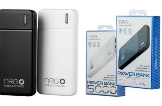 NRG Power Portable USB Charger (5000mAh)