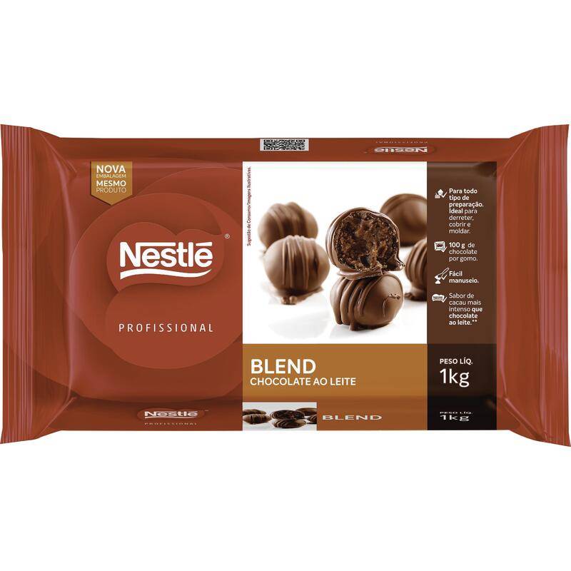 Nestlé cobertura de chocolate blend professional (1kg)