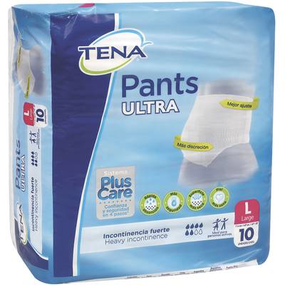 TENA Pañal Pants Ultra L 10u