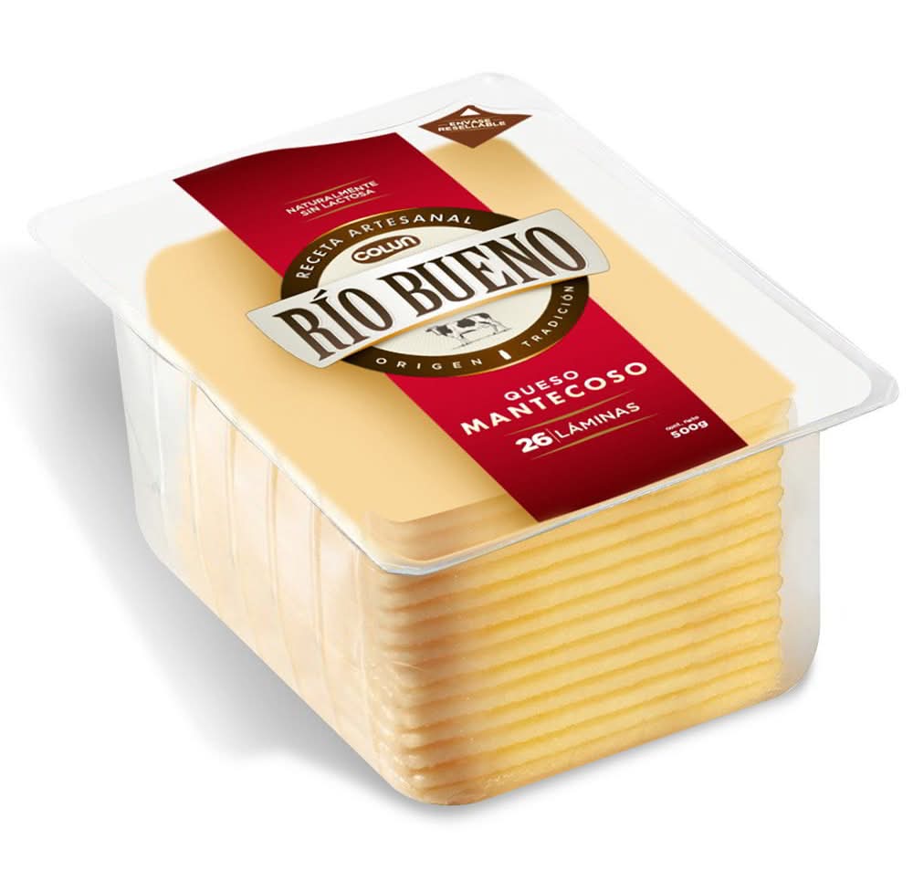 Río Bueno · Queso mantecoso laminado (500 g)