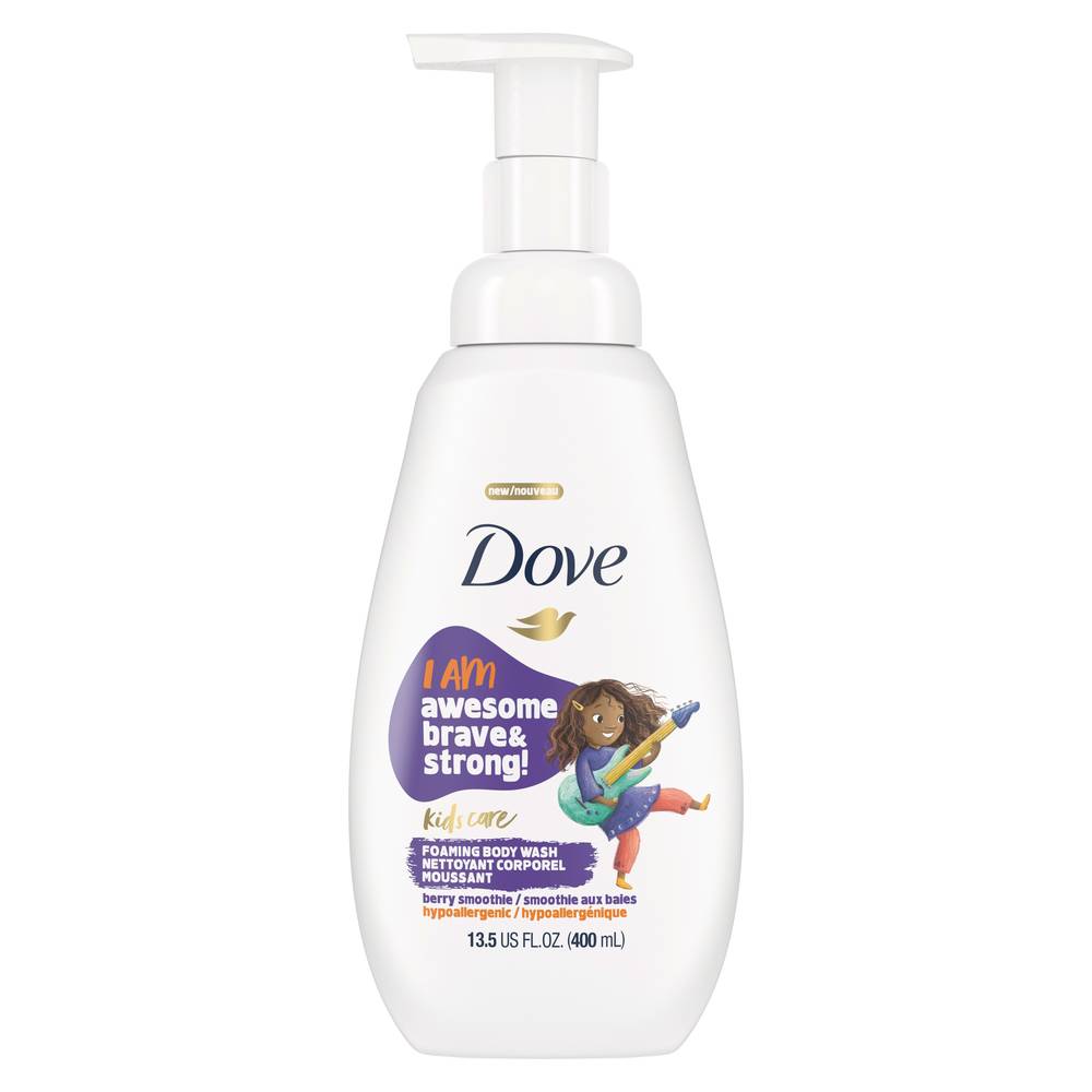Dove Kids Foaming Body Wash, Berry Smoothie, 13.5 OZ